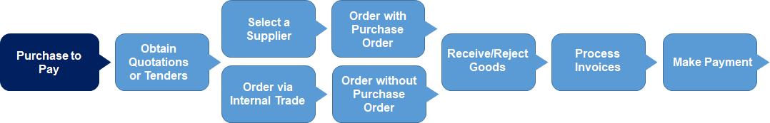p2p process flow diagram