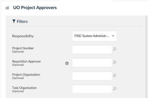 uo project approvers